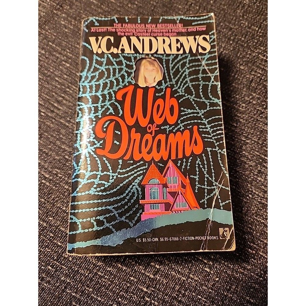 🔥 Casteel Series Web of Dreams by V. C. Andrews Paperback